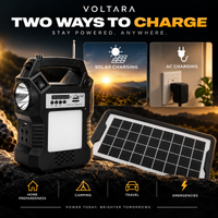 VOLTARA Portable Solar Power & Lighting Station