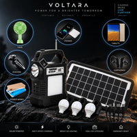 VOLTARA Portable Solar Power & Lighting Station